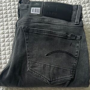 G-Star Slim Gray Jeans with Washed Look